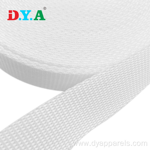 4cm pp webbing white polypropylene security belt